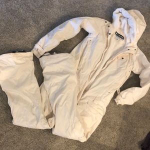 Columbia Womens Small White One Piece Ski Outfit